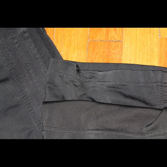 Black Adidas Warmup Sweatpants Sz Medium - Picture 5 of 5